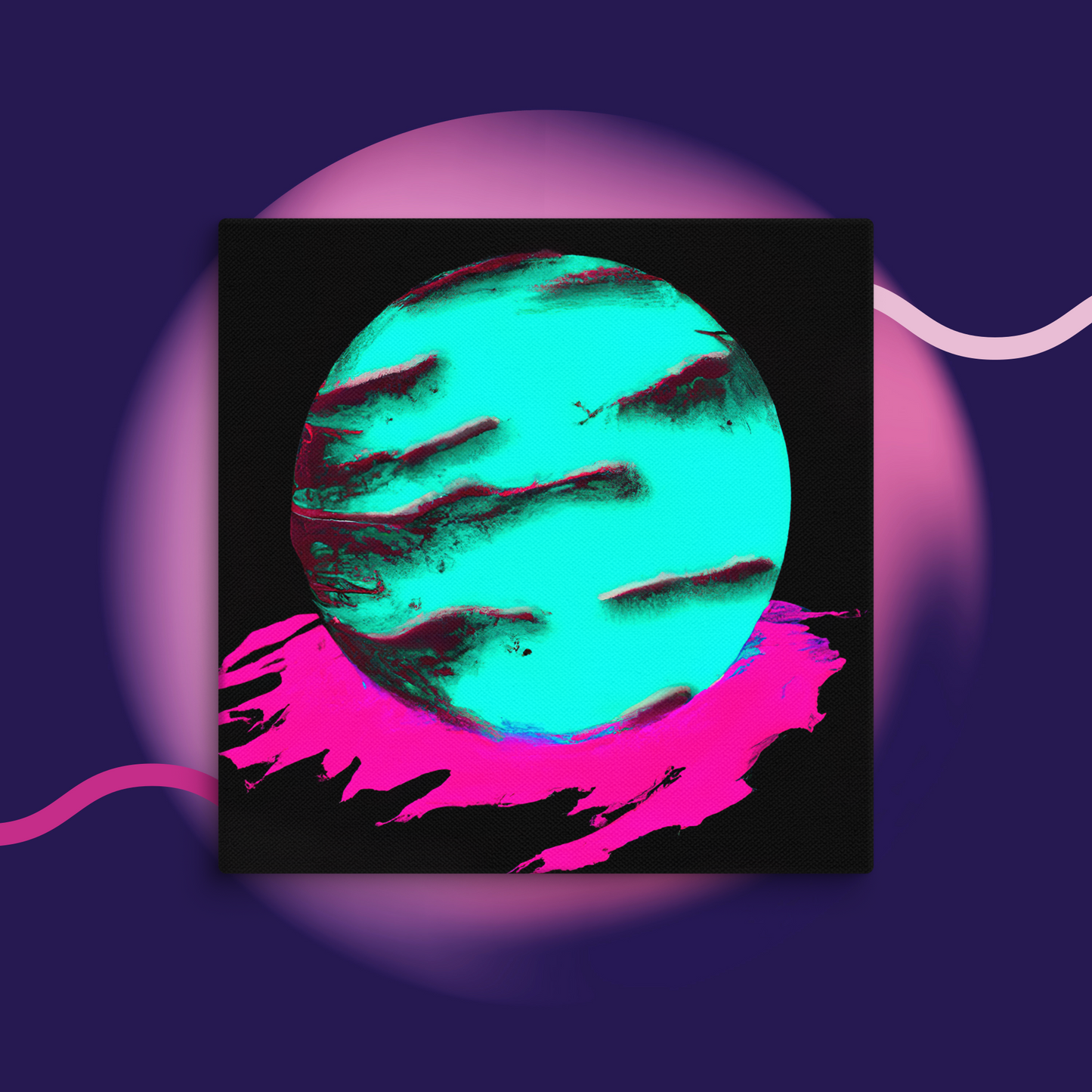 Unknown planet - Canvas