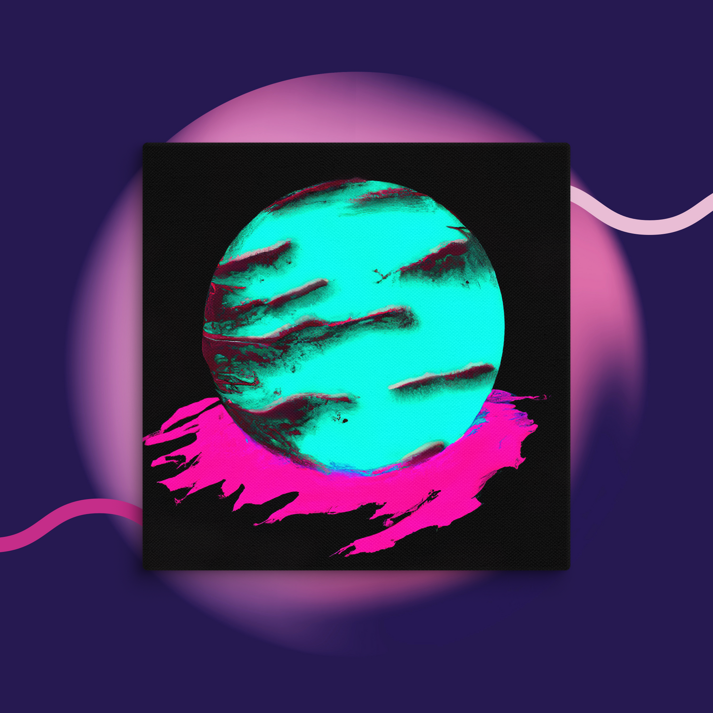 Unknown planet - Canvas