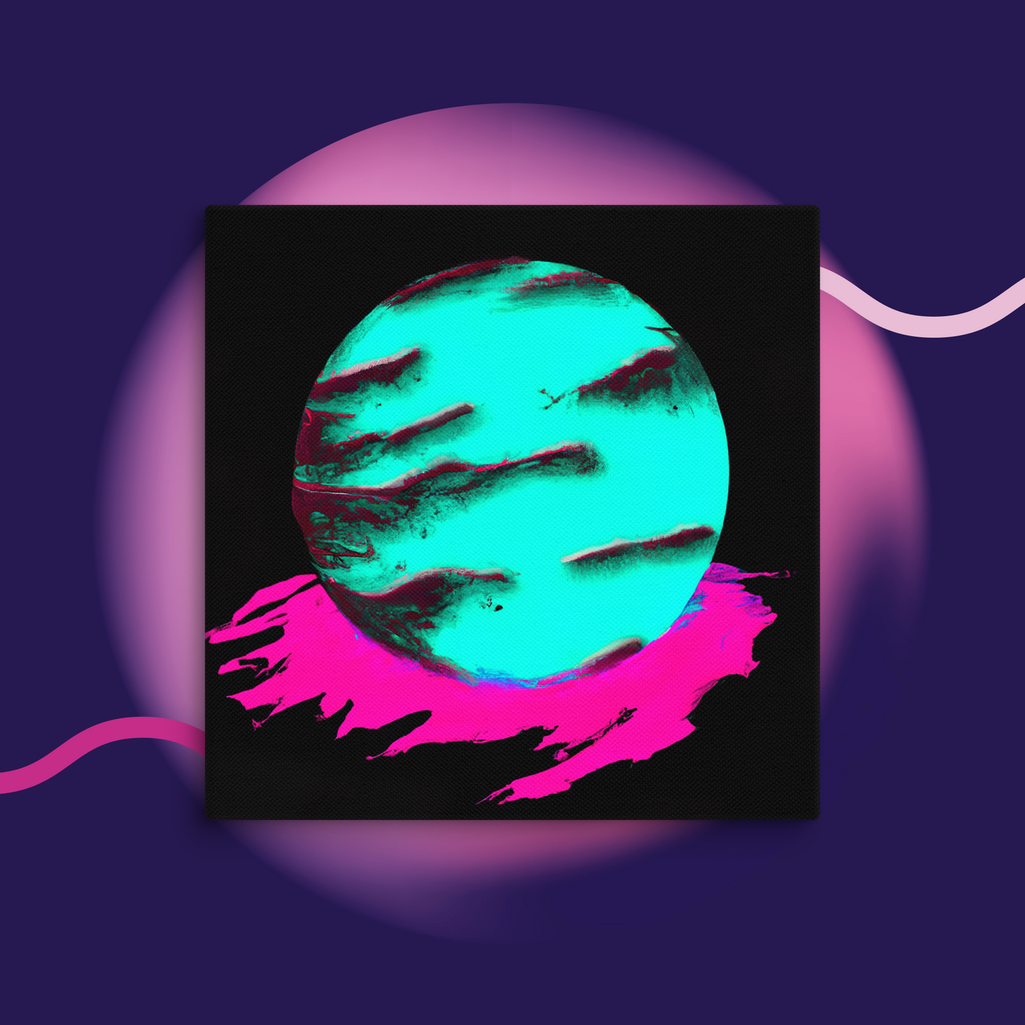 Unknown planet - Canvas