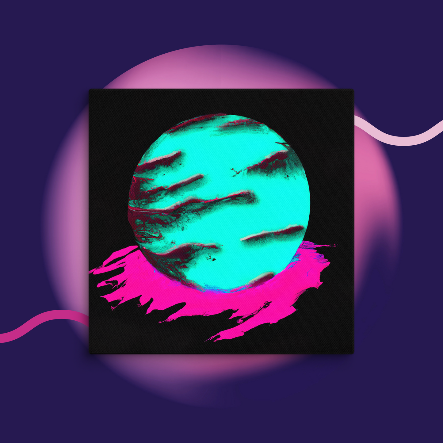 Unknown planet - Canvas