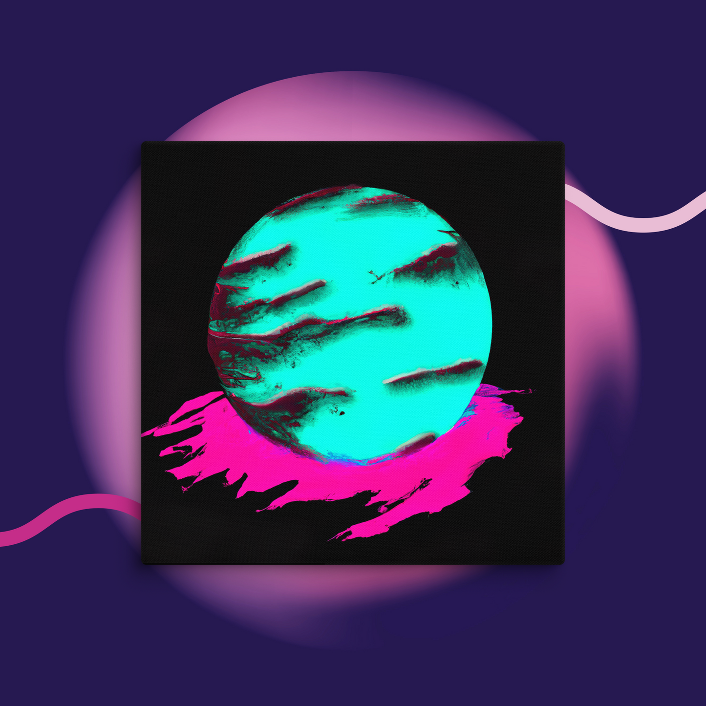 Unknown planet - Canvas