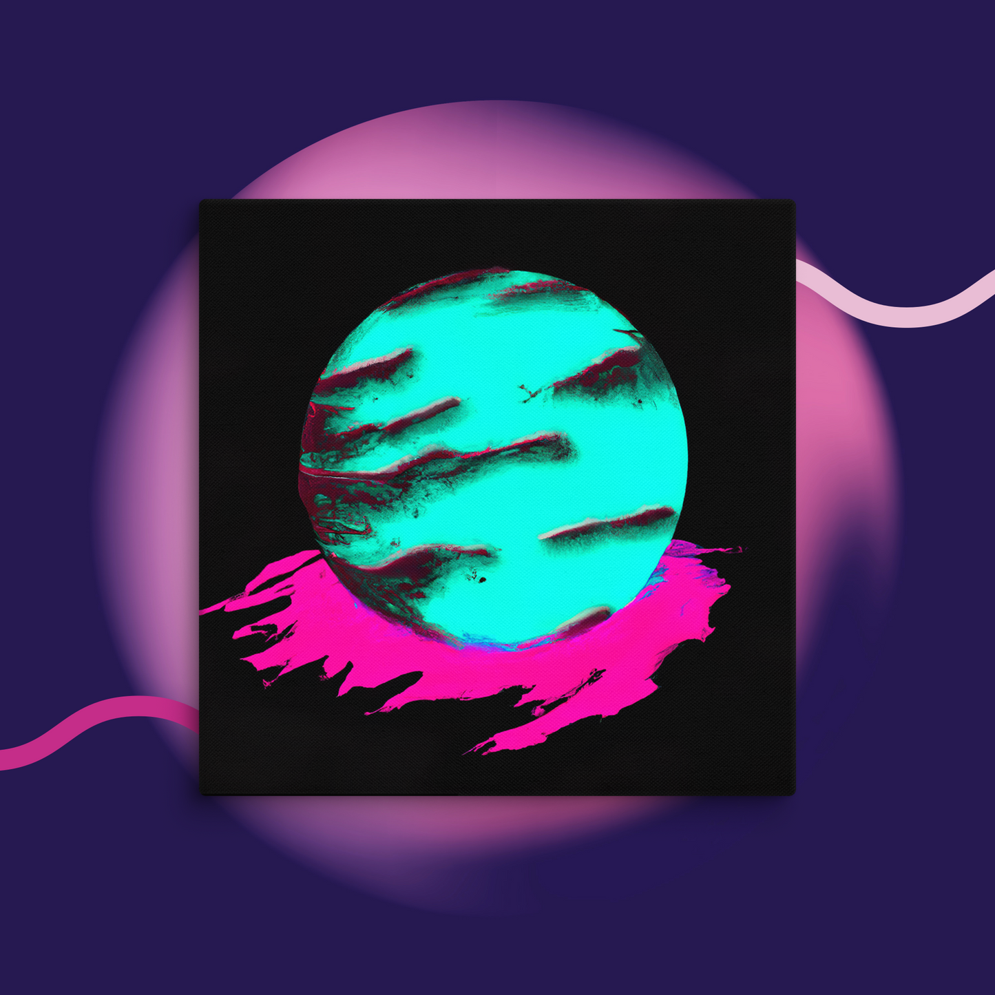 Unknown planet - Canvas